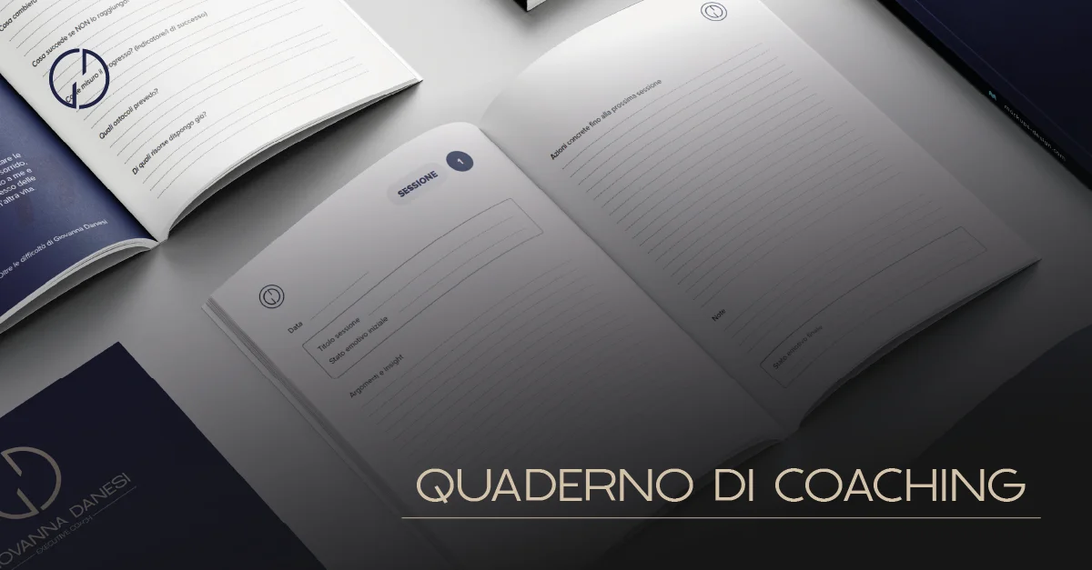 Il Quaderno di Coaching: la bussola del tuo percorso.